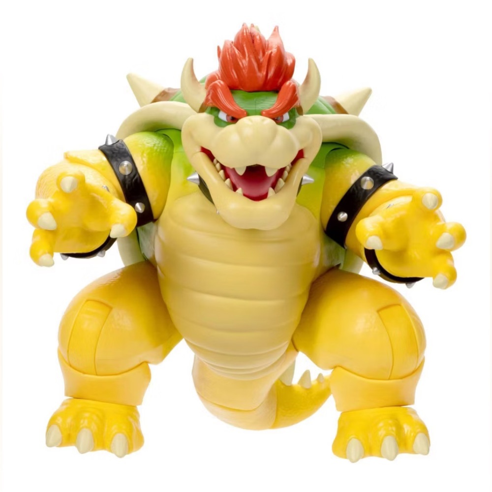 Nintendo The Super Mario Bros. Movie Bowser Figure with Fire Breathing Effect